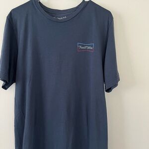 Travis Mathew Blue Short Sleeve Tee